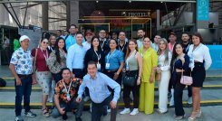 En busca de insumos y telas a precios bajos acudieron los empresarios del departamento a la edición 35 de Colombiatex de las Américas./ Foto La Opinión