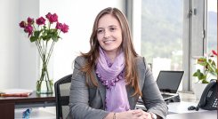 Juliana Villegas, vicepresidenta de Exportaciones de ProColombia, destacó que Norte de Santander es clave para la entidad. / Foto Cortesía