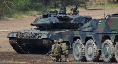 Alemania autoriza el envío de tanques Leopard a Ucrania./Foto: AFP