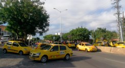 Taxis bloqueos