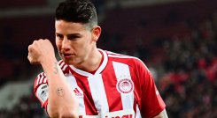 James Rodríguez, Olympiacos. 