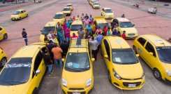 Sin bloqueos transcurrió una nueva jornada de protestas de taxistas
