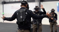 Policía México realidad virtual