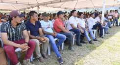 Más de 150 personas, entre jóvenes estudiantes, líderes y lideresas, y productores de las comunidades de la subregión del Catatumbo asistieron a la socialización del proyecto. / Foto: Cortesía / La Opinión 