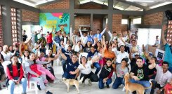 La comunidad de la vereda El 25, en Cúcuta, abandonó el cultivo ilícito de la coca y ahora está en pasos legales./Foto cortesía