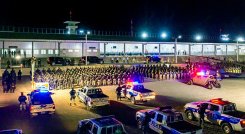 Bukele presenta megacárcel para 40.000 pandilleros en El Salvador./Foto: AFP