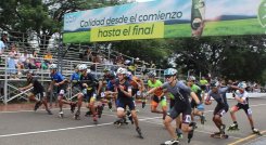 El patinaje rojinegro mantiene su actividad intensa en la presente temporada.