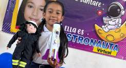 Hellen Gisell Flórez,  la niña de Toledo que viajará a la NASA