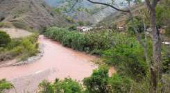 Drenarán laguna formada por avalancha en Villa Caro