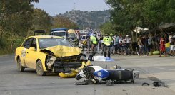 Accidente en el Anillo Vial de Cúcuta