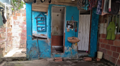 Mal estado de las viviendas en el barrio Buenos Aires