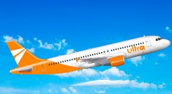 Ultra Air incorporó un avión adicional a la flota, incrementando su capacidad en más de 50 mil sillas en las rutas que operaba Viva para marzo. / Foto: Cortesía 