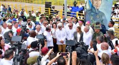 Con la apertura del puente Atanasio Girardot, parte de las tensiones diplomáticas y comerciales entre Colombia y Venezuela, se empiezan a disipar. / Foto Archivo de la Alcaldía de Cúcuta 