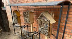 En estos espacios, las abejas podrán alimentarse, protegerse y reproducirse./ Fotos: Cortesía / La Opinión 