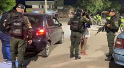 Operativos de policía y Ejército durante Semana Santa.