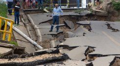  Puente en Villa del Rosario volvió a colapsar