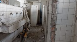 Comenzaron trabajos en las baterías sanitarias de la Central de Transporte