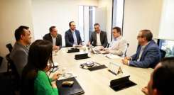 El gobernador Silvano Serrano evaluó con el Invías la obra de construcción de la Troncal del Catatumbo/Foto cortesía/La Opinión
