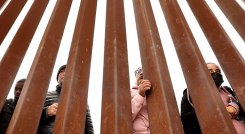 Migrantes en la frontera con Estados Unidos 
