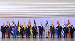 Presidentes de Suramérica en Brasil