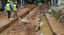 Se les solicitó a los usuarios no hacer uso del agua hasta que se les informe que ya es apta para el consumo. / Fotos: Cortesía / La Opinión 