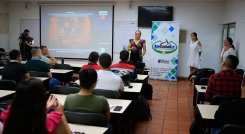 La capacitación será teórico-práctico y permitirá generar un ejercicio para la mina. / Foto: Juan Pablo Cohen-La Opinión