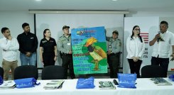 Se diseñaron rutas en Cúcuta, Arboledas, Chinácota y Toledo para el Encuentro Binacional de Aviturismo./ Foto Cortesía