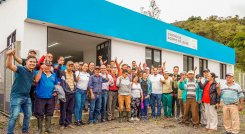 Punto de acopio en la vereda Pamplonita, Ragonvalia. / Foto Cortesía