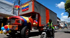 El comercio binacional por la frontera de Norte de Santander-Táchira sobrepasó los 100 millones de dólares, desde la reapertura comercial. Foto Archivo