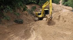 Gestión del Riesgo prohibió el movimiento de tierra para la construcción/Foto cortesía