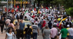 Cúcuta ha salido en varias oportunidades a mostrar su respaldo al gobierno de Petro. / Fotos: Juan Pablo Cohen / La Opinión