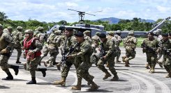 Operación panameña en el Tapón del Darien