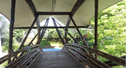 Puente de guadua