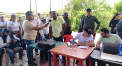 Se reunieron en Patillales,Puerto Santander