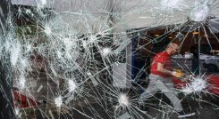 Violencia-París. / Foto: AFP
