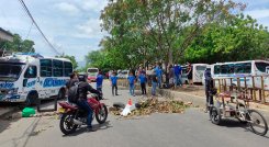 Bloqueo de vías en Atalaya