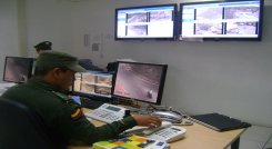 Las 104 cámaras de seguridad de Ocaña están fuera de servicio por el hurto de la fibra óptica. /Foto: La Opinión.