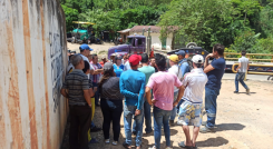 Paro en convención