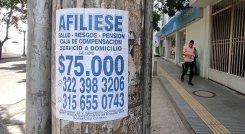 Los ciudadanos no deben confiar en los avisos de poste. Foto La Opinión