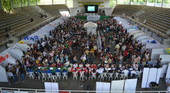 En la reciente feria asistieron 1.800 cesantes y 40 empresas./ Foto Cortesía