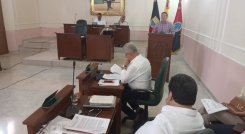 En comisión del Plan se cumplió ayer la tercera sesión de estudio./Foto Orlando Carvajal/La Opinión