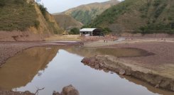 En este sitio está previsto la instalación de uno de los puentes militares/Foto Cortesía/La Opinión