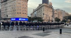 Protesta en Argentina 