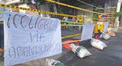 En El Páramo, comunidad está harta de los huecos