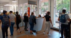 Los sábados, la DIAN está organizado jornadas presenciales con contribuyentes que tienen dudas con el proceso. Foto Cortesía