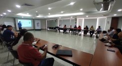 En la sesión de la Alianza Logística Regional (ALR) los líderes gremiales expresaron sus inquietudes./ Foto La Opinión