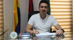 Ider Humberto Álvarez, alcalde de La Playa de Belén/Foto Archivo/La Opinión