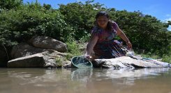 Indígenas luchan por conservar recursos naturales