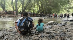 Migración por el tapón del Darién