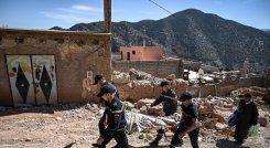 Carrera contra reloj para encontrar supervivientes del sismo de Marruecos